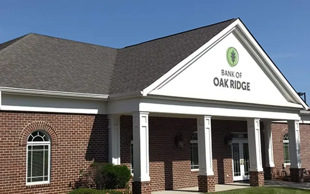 Ubicación de Bank of Oak Ridge