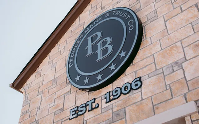 Ubicación de Peoples Bank and Trust Company