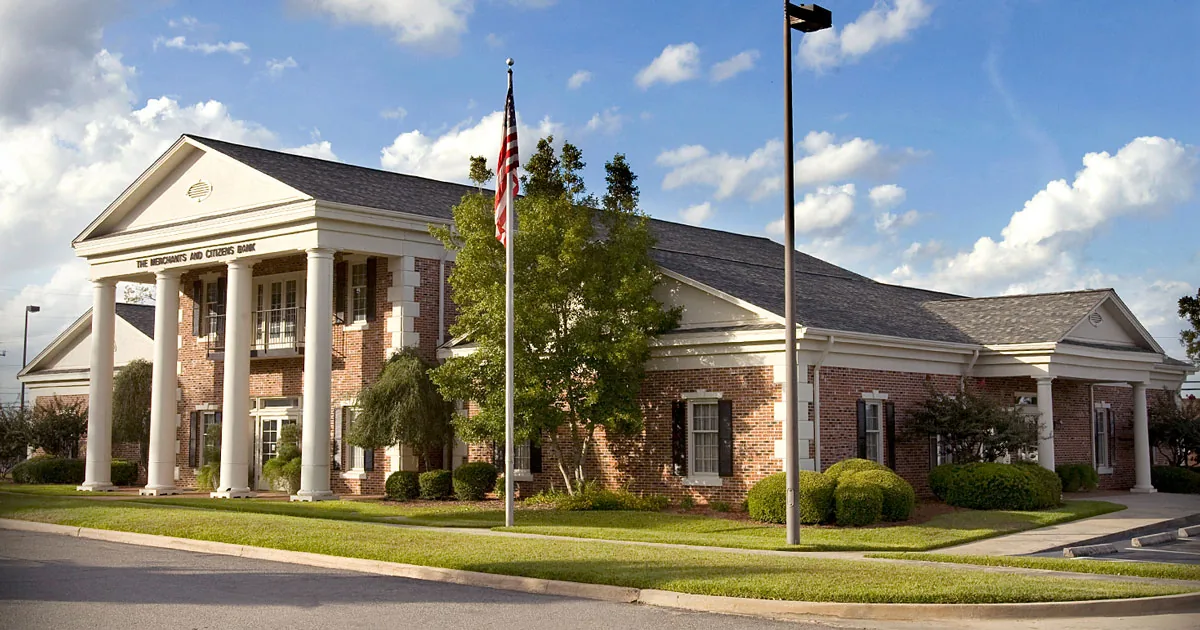 The Merchants & Citizens Bank location